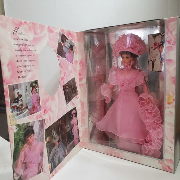 Barbie as Eliza Doolittle from My Fair Lady in Her Closing Scene 1996 NRF Pink - Picture 10 of 14